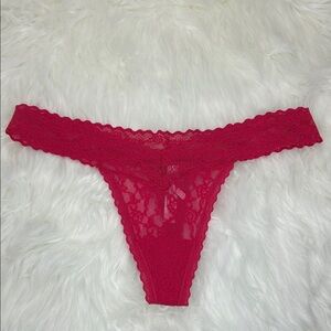 2015 Victoria's Secret Lace Thong Panty M